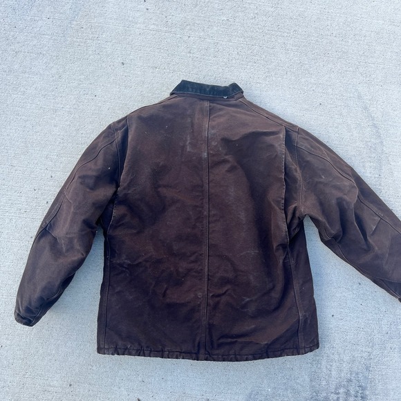 Brown Men’s Carhartt  Quilt Lined Jacket Size XL - Picture 4 of 4